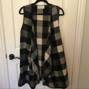 Checker/Plaid Vest
